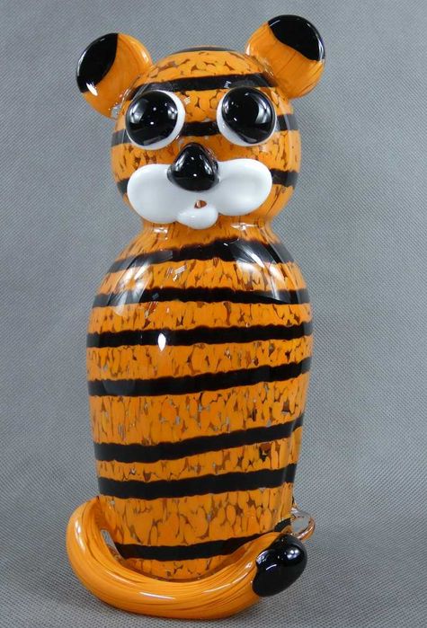 Figura TYGRYS szkło MURANO figurka 25,5 cm 3kg