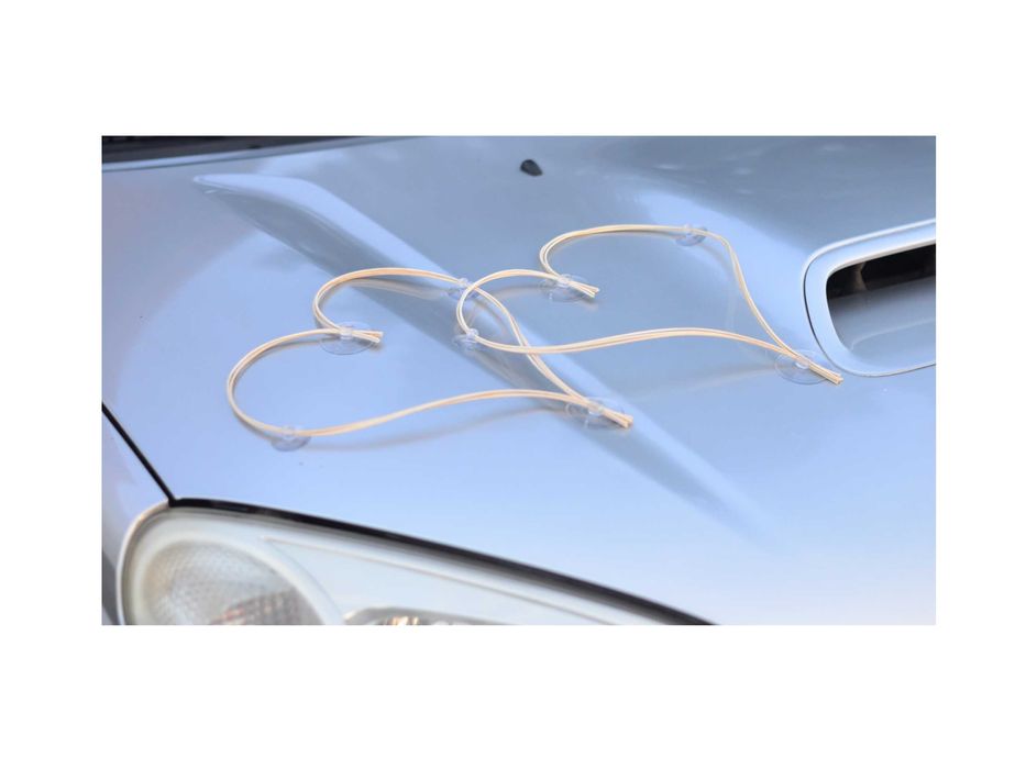 TYLKO U NAS herbaciane róże Dekoracja na samochód auto Nr 371