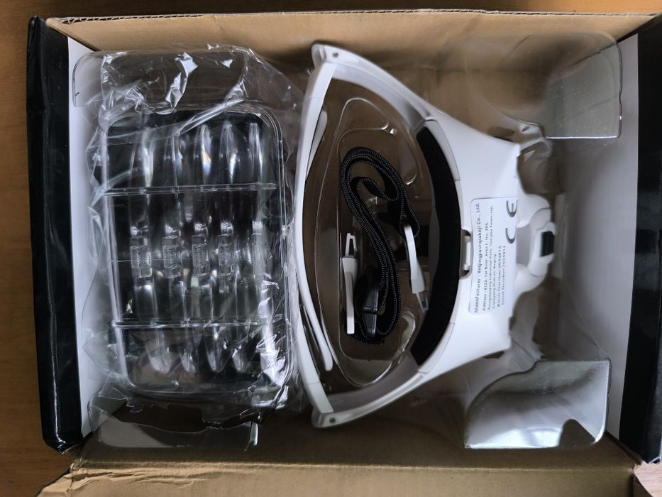 Очки бинокулярные с подсветкой в наличии