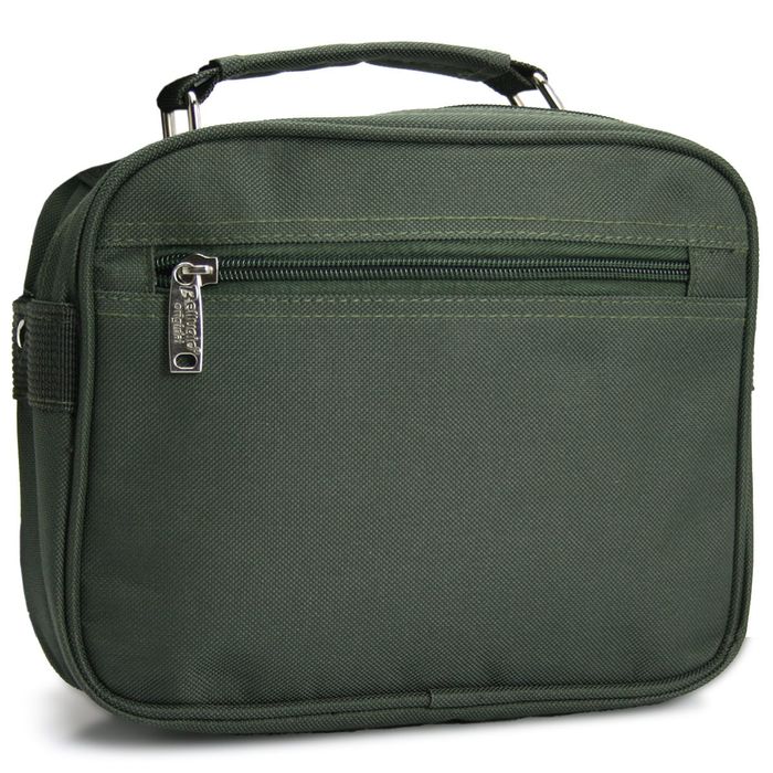 torba męska do pracy mała bellugio - ciemnozielona