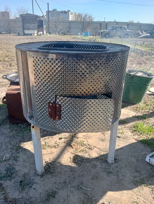 Пічка дров'яна для приготування їжі з нержавійки