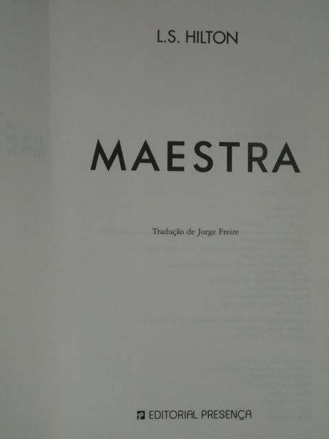 Maestra de L.S. Hilton
