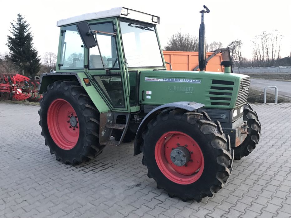 Fendt Farmer 305 mechaniczny 308 orygi 306 John Deere 6320 zBelgi 6210