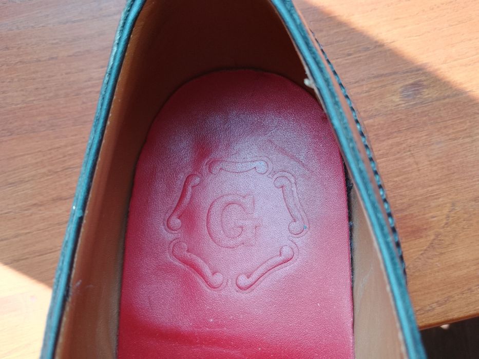 Buty brogsy oxfordy Granson 7,5/41,5 Loake Berecik Barker