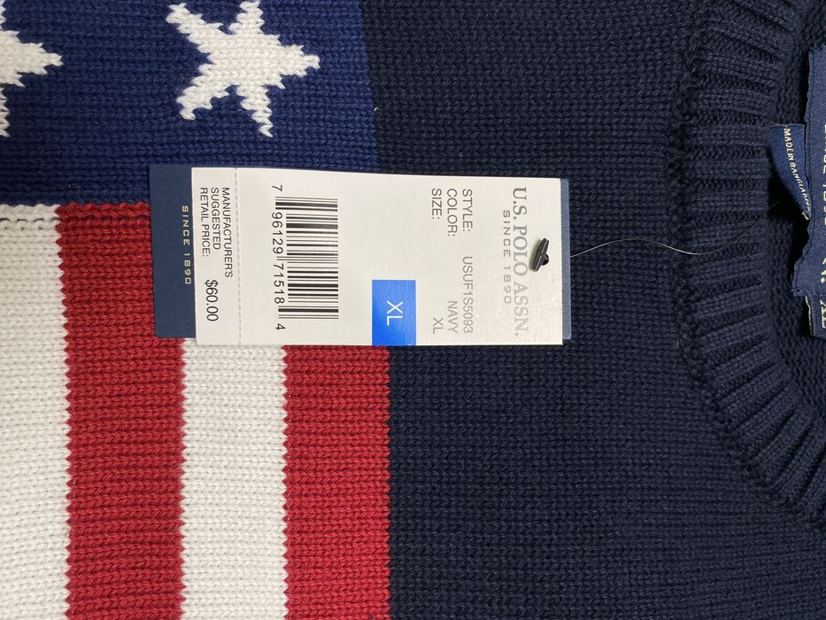 Джемпер U.S.POLO розмір XL