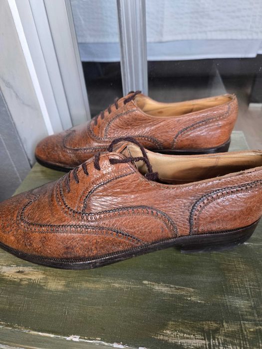 Sapato castanho camel  # 42 marca Marcus