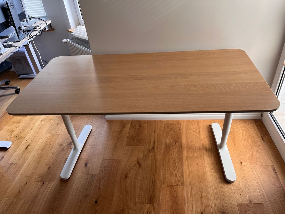 Biurko Ikea Bekant 160x80 stan bdb Szczecin