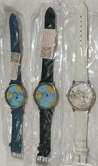 Relógio Unissex - Relógio Mapa Mundi com Avião