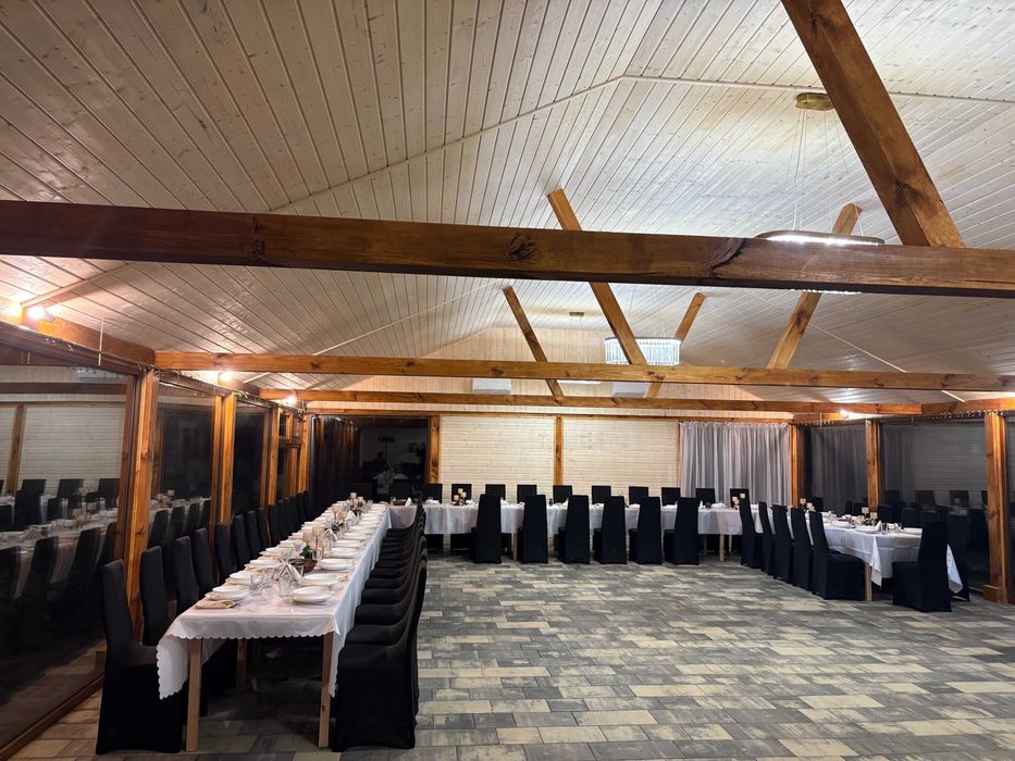 Sala bankietowa na Mazurach z noclegiem