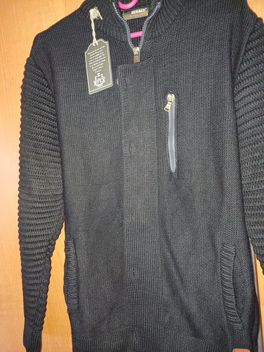 Кофта мужская чёрная