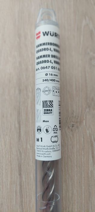 Wiertło Wurth SDS-max Fi 16 540/400