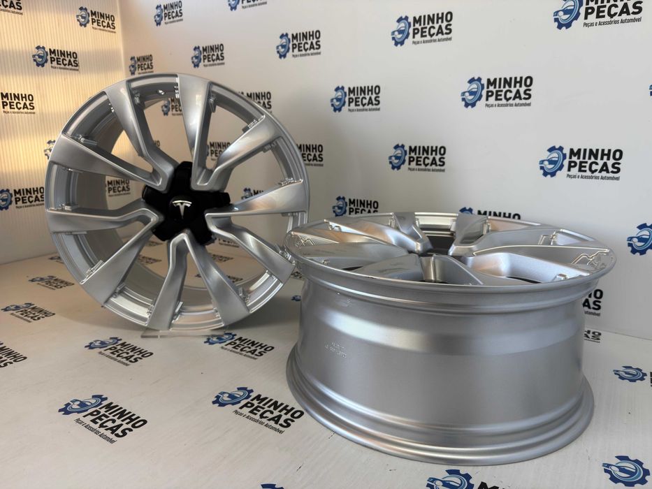 Jantes Look Tesla Model S em 19 (5x114.3) Silver