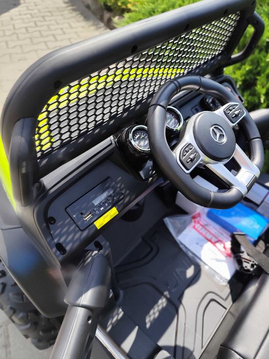 Auto Na Akumulator Mercedes Unimog 4x4 Napęd - Pilot - NOWE