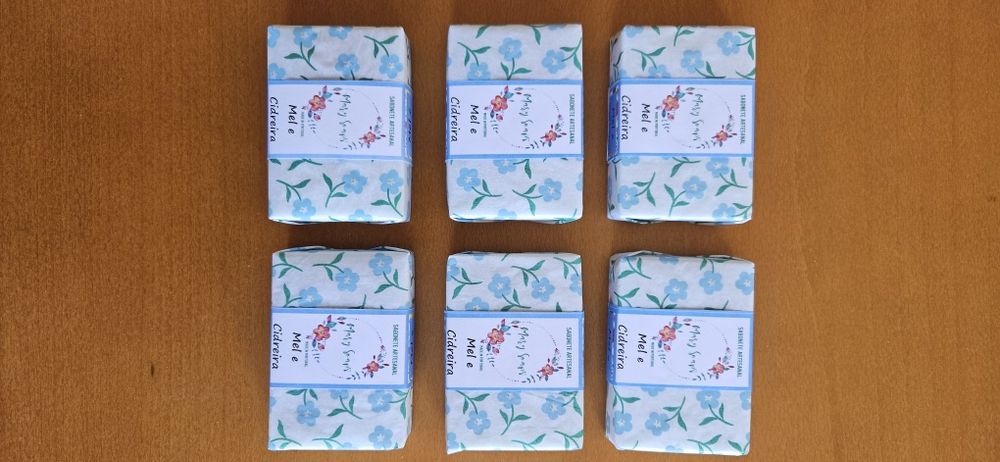 Sabonete Artesanal/Natural de Mel e Cidreira