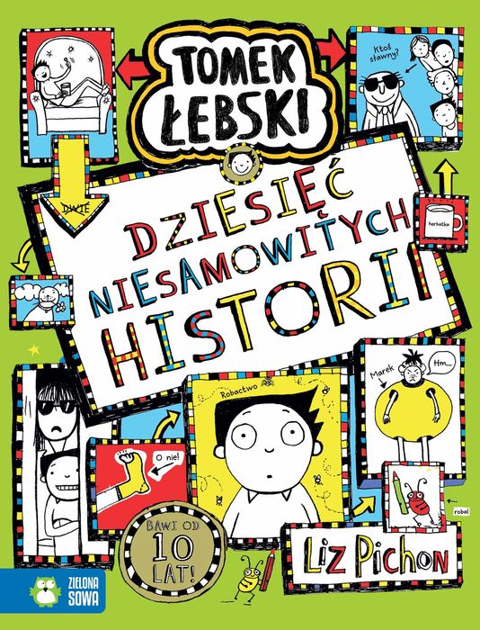 Tomek Łebski. Dziesięć niesamowitych historii. Zielona Sowa