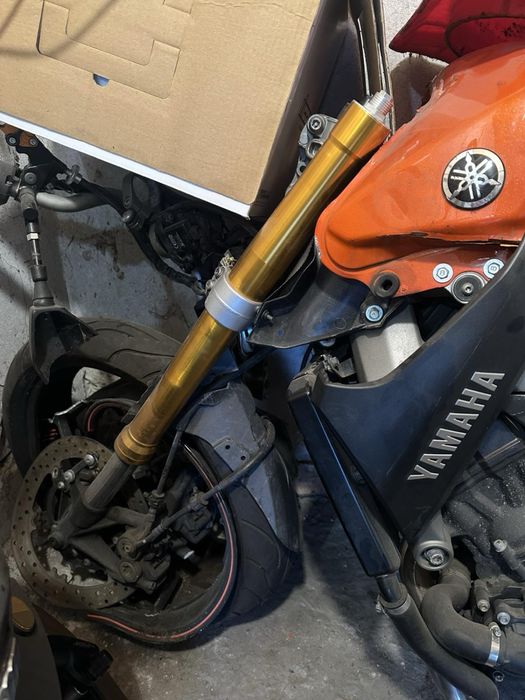 Yamaha Mt09 900 2015 Рама с чистыми документами с переоформлением
