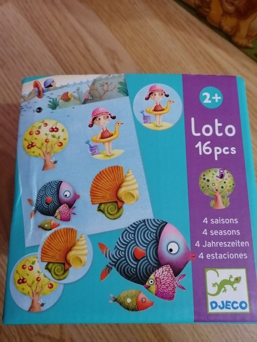 Jogo Loto infantil didático