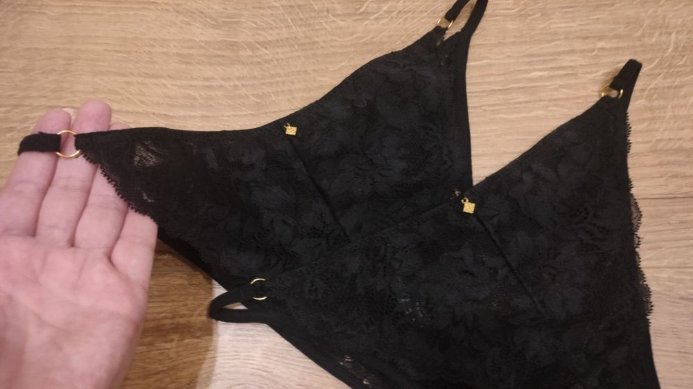 Zestaw 2 sztuki figi damskie czarne nowe rozmiar S