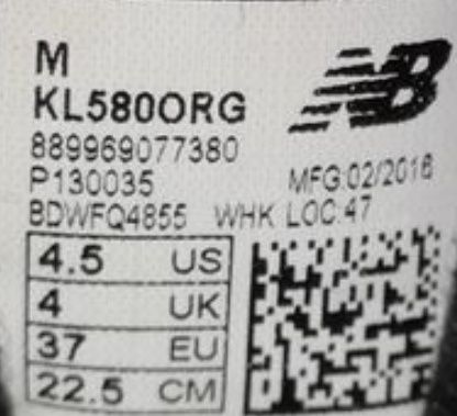 Sapatilhas de mulher NB. Originais. Tam. 37. Como novas.