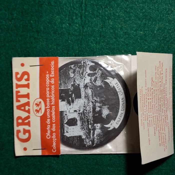 Base para copos antiga