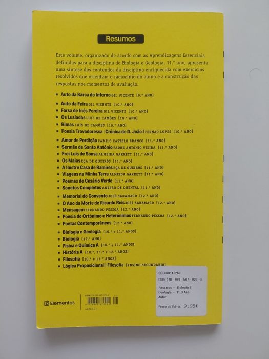 Livro de resumos