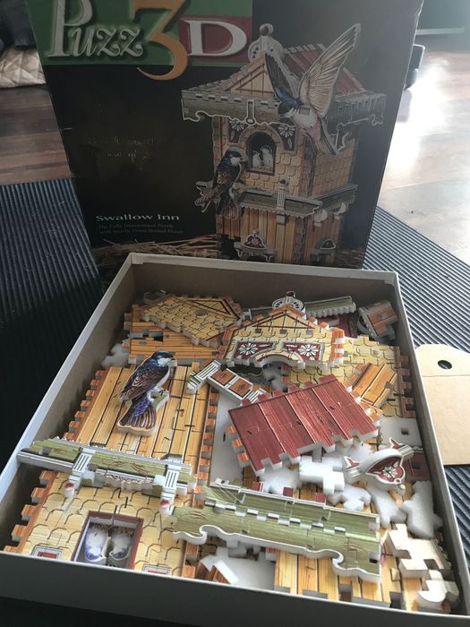 Puzz 3D wyjątkowe puzzle przestrzenne Milton Bradley