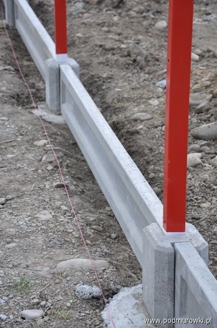 Еврозабор.Зборный фундамент.Бордюр для сада,заборов.