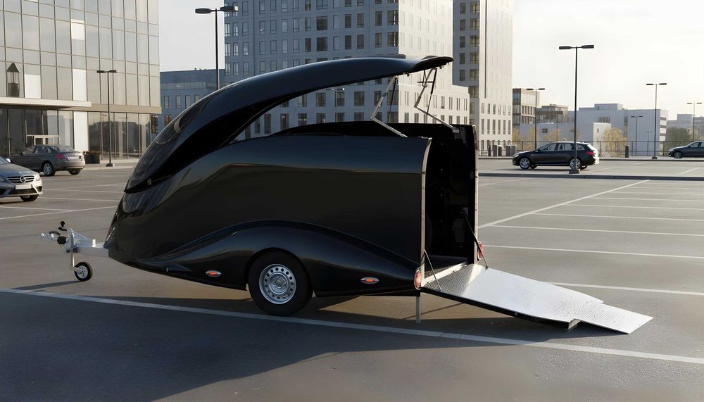 Причіп/причеп для мотоцикла AERO LORGANO-Pragmatec 750-1500 кг