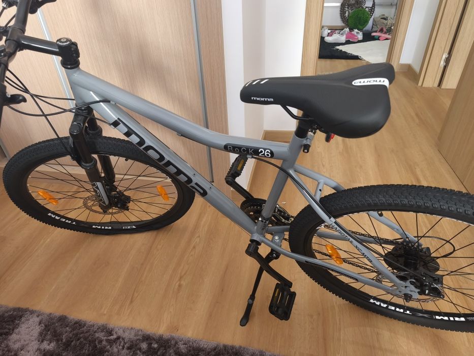 Bicicleta BTT MOMA ROCK 26” – Sem uso – Shimano 21V