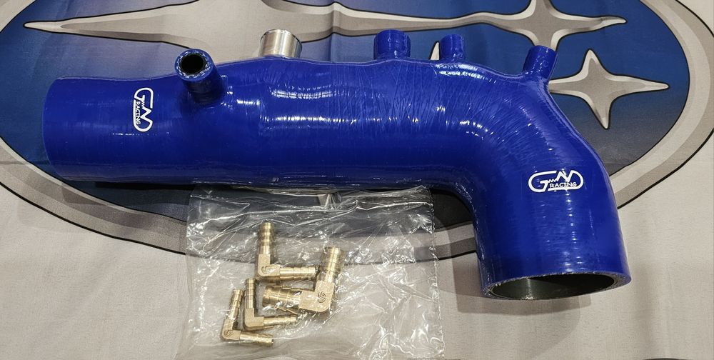 Силіконовий впускний патрубок турбіни(самка) до subaru impreza WRX (GR/GH)FORESTER (SH)