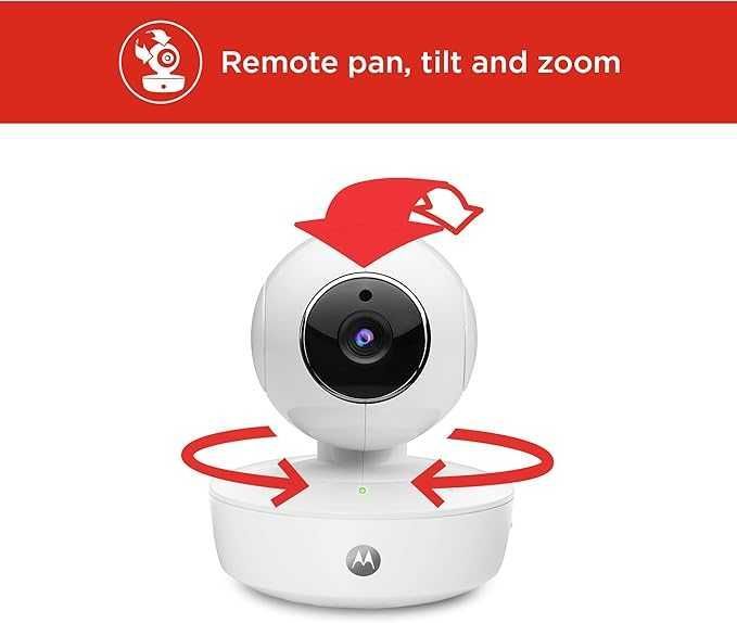 MOTOROLA Niania Elektroniczna Kamera Monitor VM50G 300M