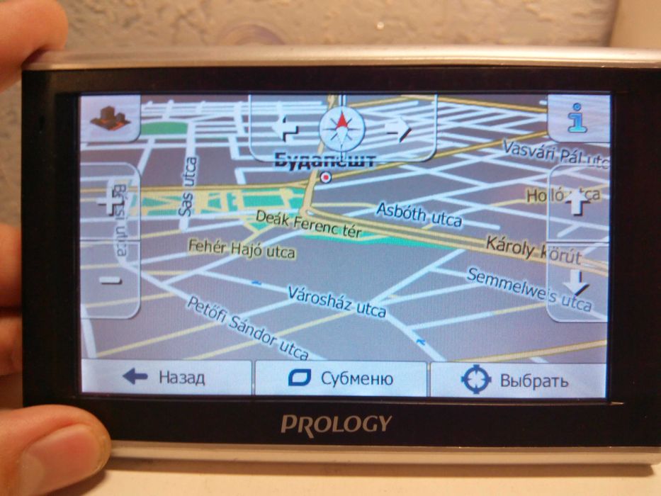 Навігатор Prology для вашого авто з повним пакетом свіжих карт!