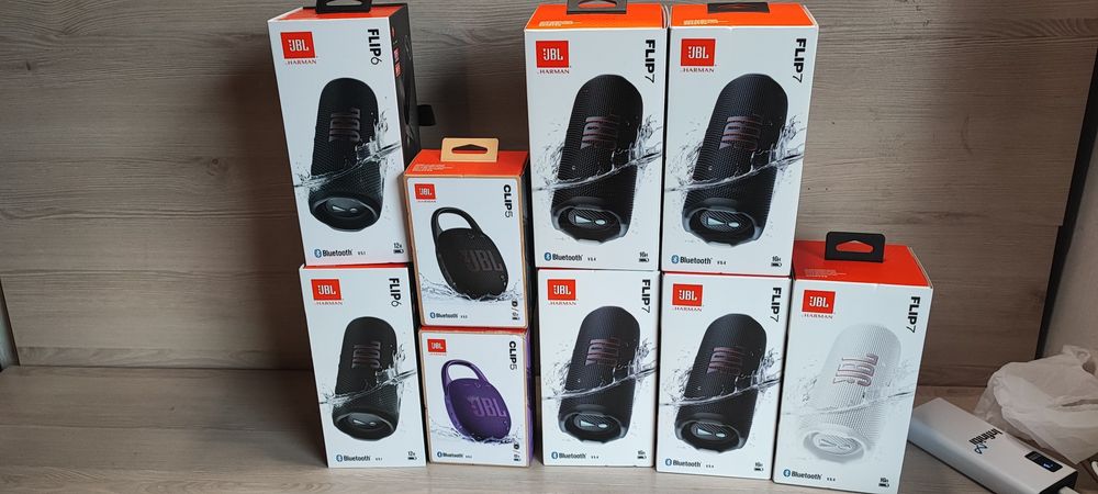 Колонка Jbl flip -6-7 оригінал ,версія gg чорна