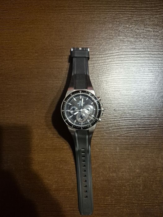 Casio Edifice EF-552-1AVEF – chronograf | nowy pasek