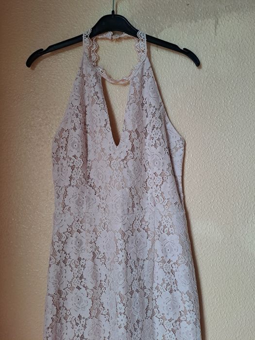 Vestido comprido de senhora