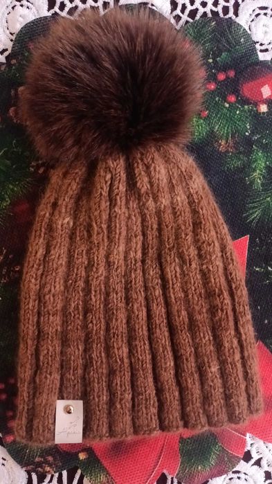 Czapka damska 100%alpaka