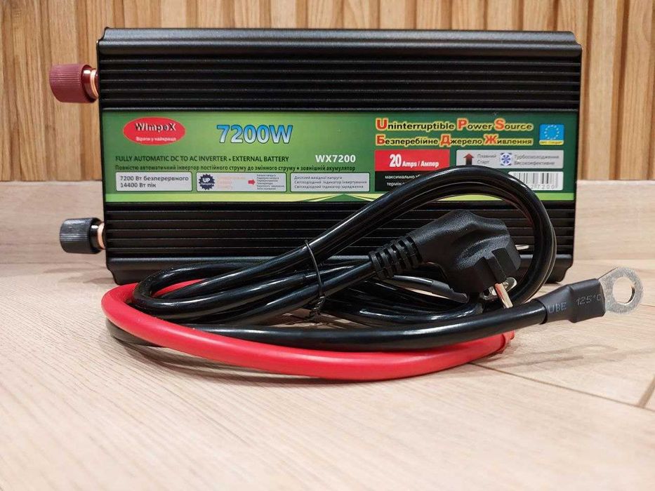 Преобразователь с функцией заряда 12v 7200 вт Безперебійник Інвертор
