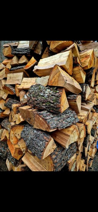 Drewno opałowe gotowe do palenia(brzoza olcha Dąb grab sosna osika)