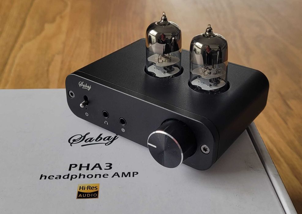 Lampowy wzmacniacz słuchawkowy Hi-Fi Sabaj PHA3 Gdańsk Osowa •