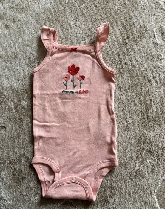 Боді майка для дівчинки від carter’s, розмір 80(12 місяців)