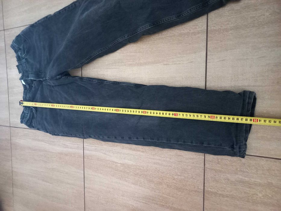 Jeansy zimowe dziecięce 152/164,H&M