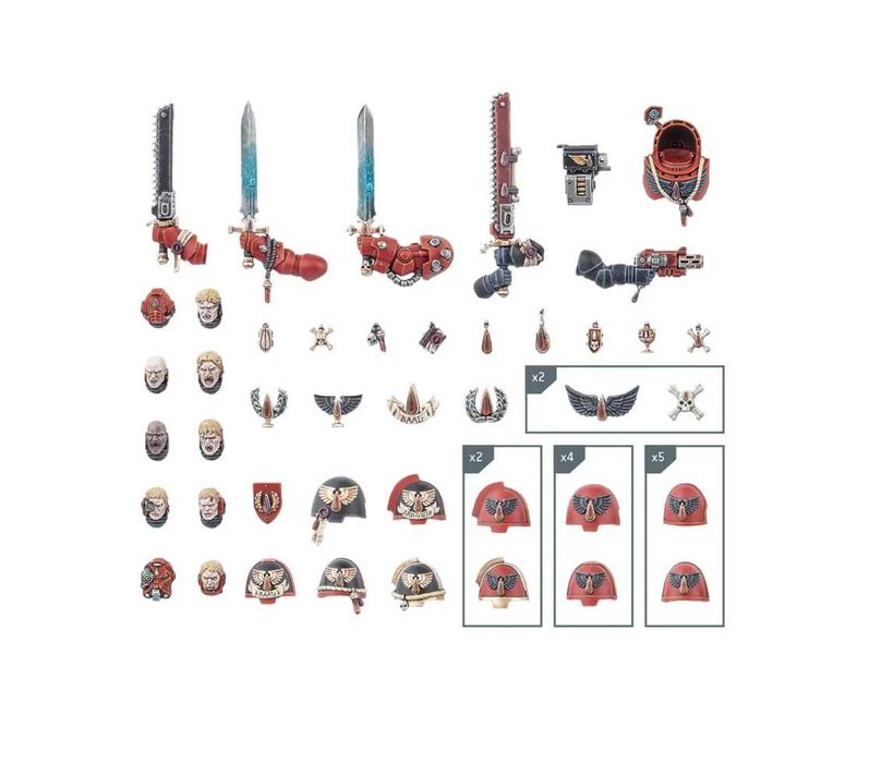 Warhammer 40000 Space Marines Blood Angels Primaris Upgrades
