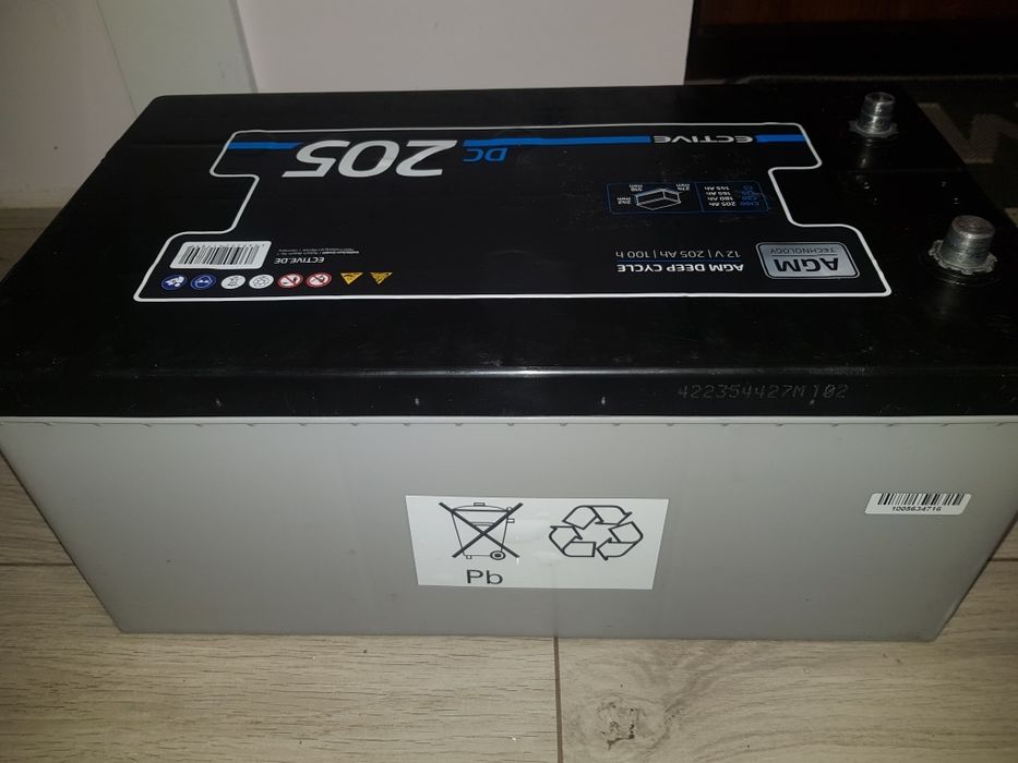 Аккумулятор 205А/ч АGM (гелевый)