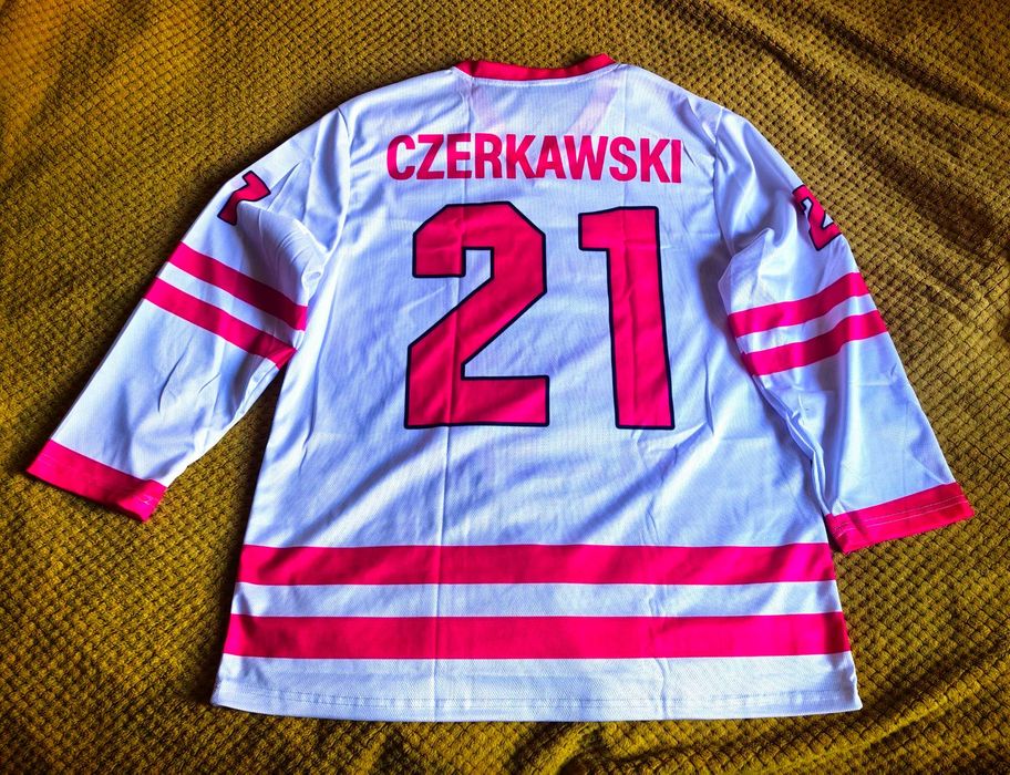 Polska Hokej Koszulka 21 Czerkawski Replika Reprezentacji Polski Nowa