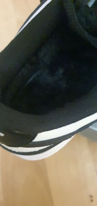 Кроссовки Nike кожа мех осень-зима