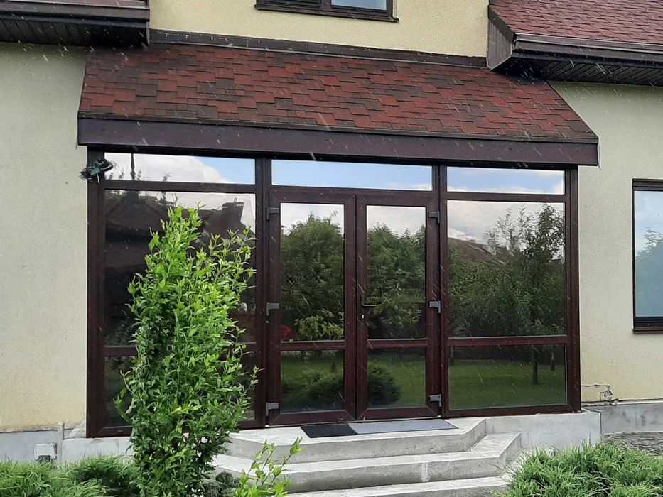 Дзеркальна, сонцезахисна та броне плівка на металопластикові вікна