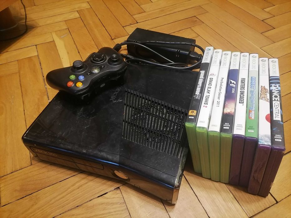 xbox360 s + pad + gry GRATIS!