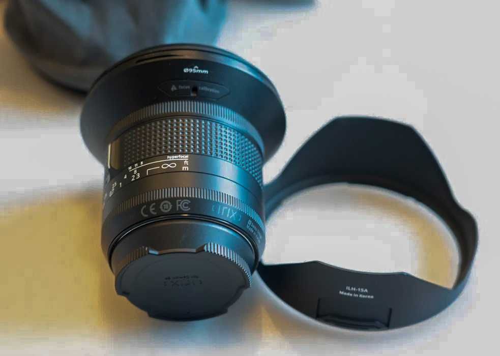 IRIX 15mm f/2.4 Firefly p/ Canon EF