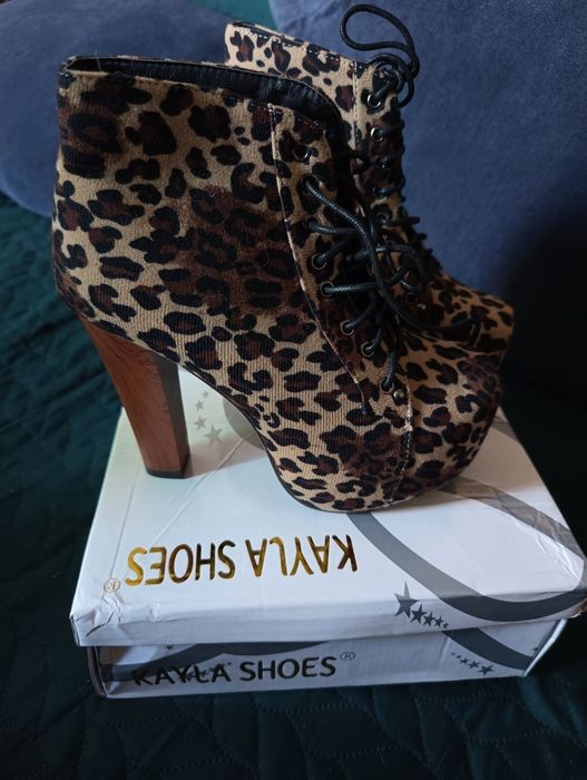 Botki panterka rozmiar 36