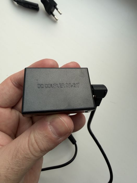 Мережевий адаптер фотоапарату Canon DR-E17 + AC Adapter (7.4V 2A)
